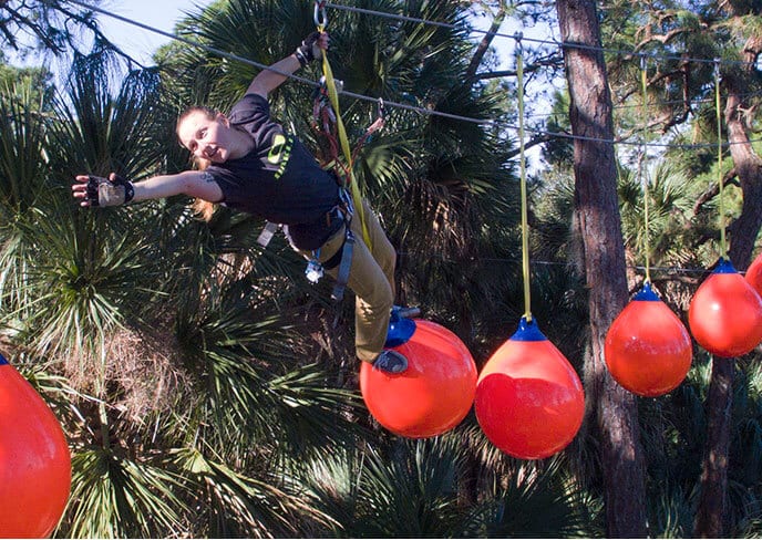 Orange balls Swinging Element Intermediate Course